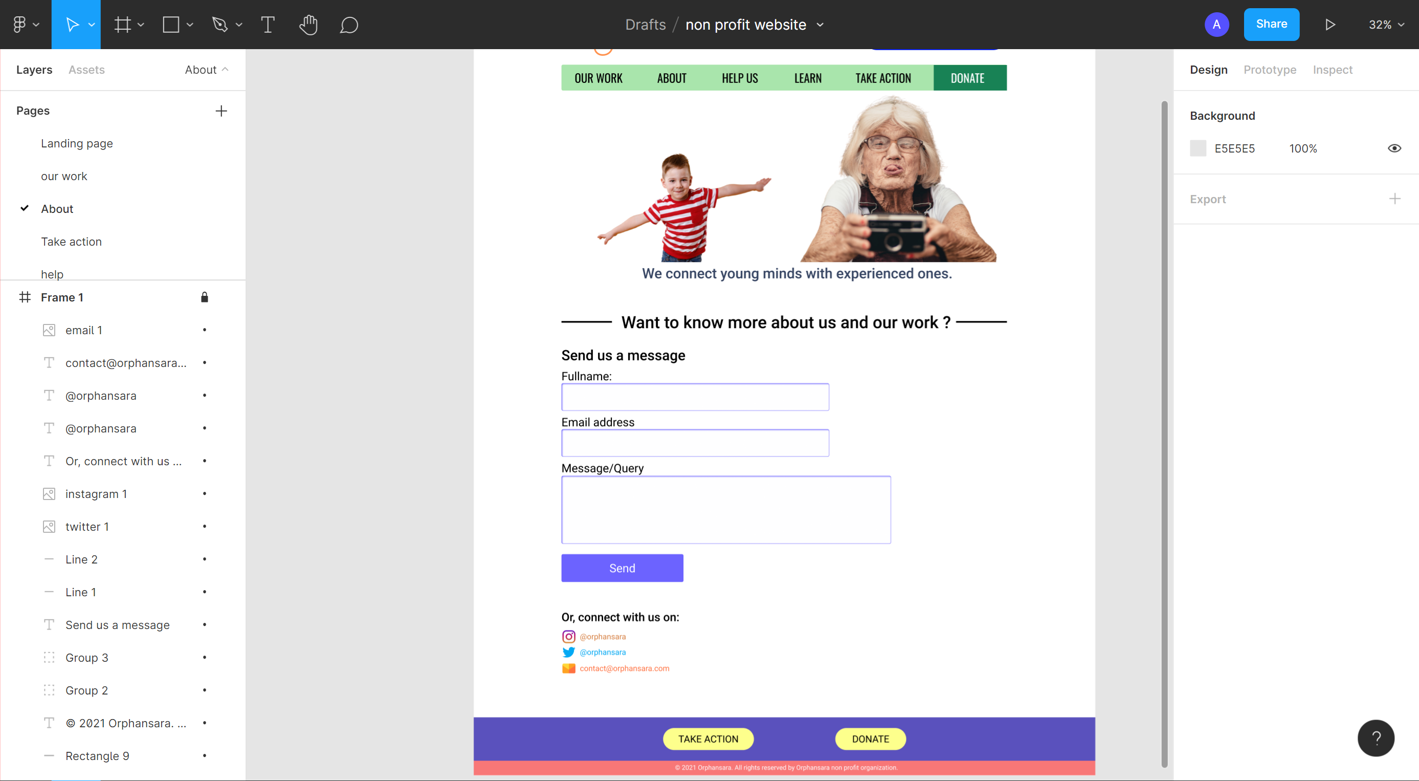 orphansara about page